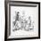 Elizabeth Bennet Refuses Mr. Darcy-Hugh Thomson-Framed Photographic Print