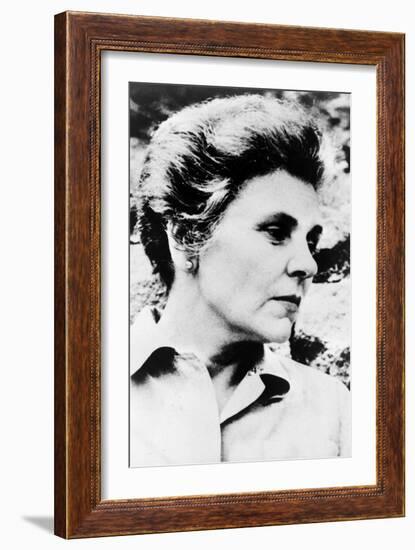 Elizabeth Bishop American Poet, Won the 1956 Pulitzer Prize for Her Book, Poems - North and South-null-Framed Premium Giclee Print
