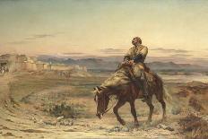 Arrival of Dr Brydon at Jalalabad, January 1842-Elizabeth Butler-Framed Giclee Print