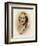 Elizabeth Cleghorn Gaskell Writer in 1851-George Richmond-Framed Art Print