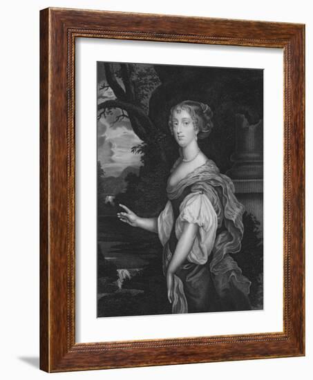 Elizabeth, Countess of Northumberland-Sir Peter Lely-Framed Giclee Print