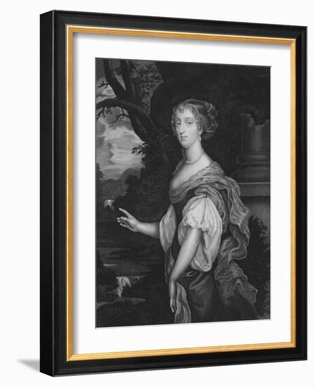 Elizabeth, Countess of Northumberland-Sir Peter Lely-Framed Giclee Print