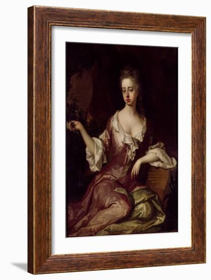 Elizabeth Countess of Sandwich (C.1674-1757), 1690-1740 (Oil on Canvas)-Michael Dahl-Framed Giclee Print