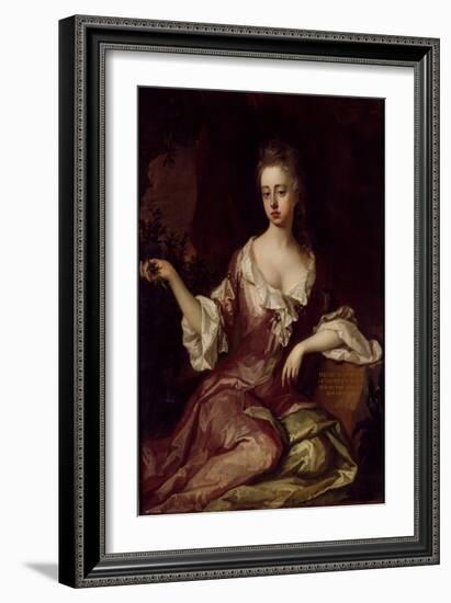 Elizabeth Countess of Sandwich (C.1674-1757), 1690-1740 (Oil on Canvas)-Michael Dahl-Framed Giclee Print