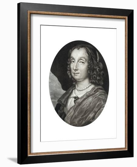 Elizabeth Cromwell, Wife of Oliver Cromwell, 1899-Samuel Cooper-Framed Giclee Print