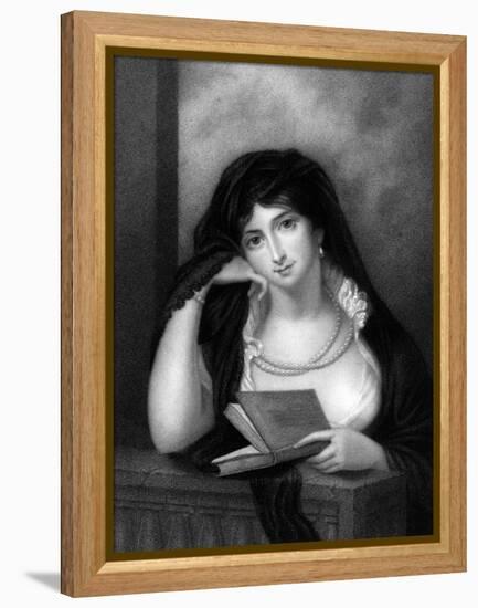 Elizabeth Ctess Erroll-Richard Cosway-Framed Stretched Canvas