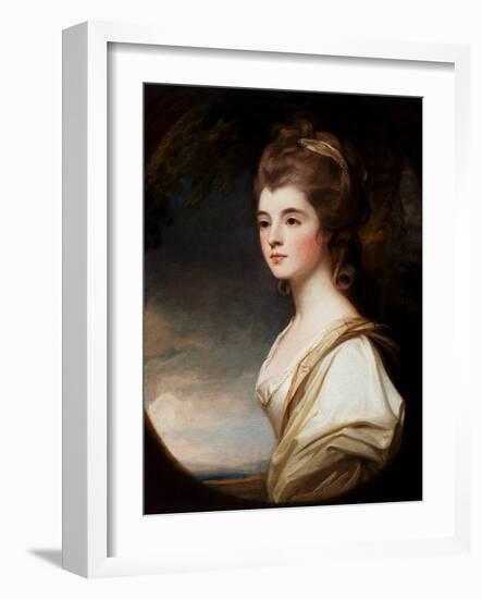 Elizabeth, Duchess of Sutherland, 1782-George Romney-Framed Giclee Print