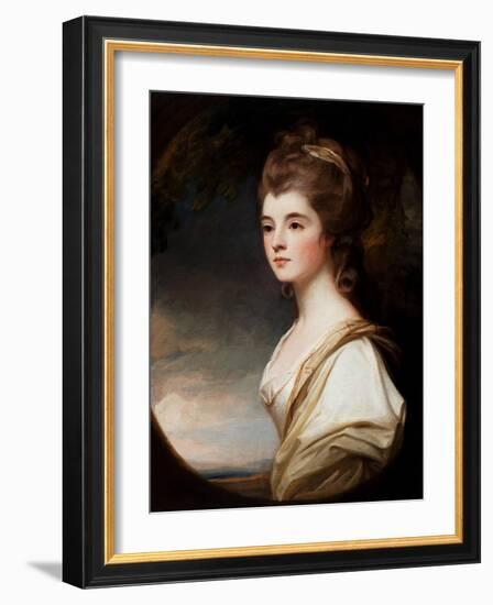 Elizabeth, Duchess of Sutherland, 1782-George Romney-Framed Giclee Print