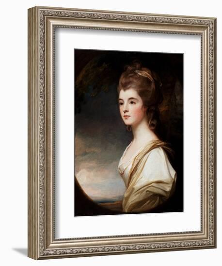 Elizabeth, Duchess of Sutherland, 1782-George Romney-Framed Giclee Print