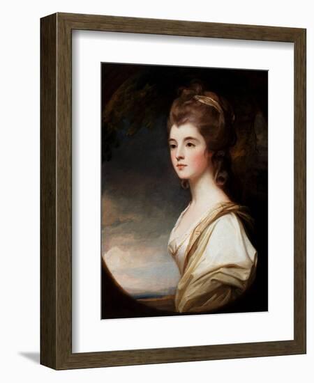 Elizabeth, Duchess of Sutherland, 1782-George Romney-Framed Giclee Print