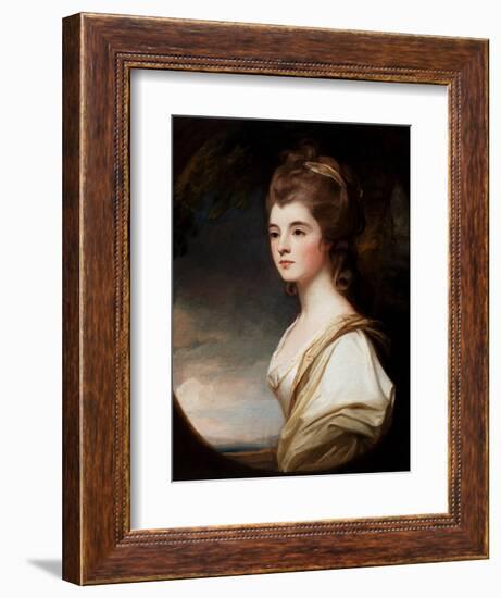 Elizabeth, Duchess of Sutherland, 1782-George Romney-Framed Giclee Print