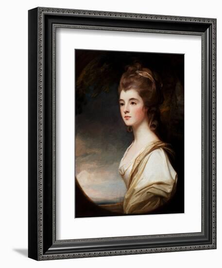 Elizabeth, Duchess of Sutherland, 1782-George Romney-Framed Giclee Print