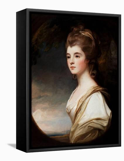 Elizabeth, Duchess of Sutherland, 1782-George Romney-Framed Premier Image Canvas