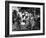 Elizabeth Eckford with Snarling Parents After turning Away From Entering Central High School-Francis Miller-Framed Photographic Print