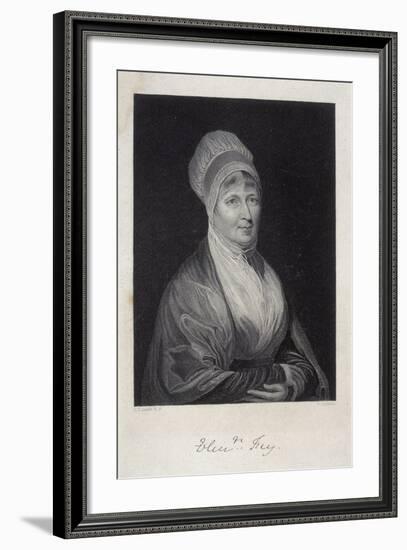 Elizabeth Fry, 1844-J Cochran-Framed Giclee Print