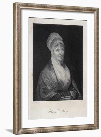 Elizabeth Fry, 1844-J Cochran-Framed Giclee Print