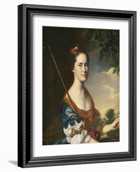 Elizabeth Gray Otis (Mrs. Samuel Alleyne Otis), c.1764-John Singleton Copley-Framed Giclee Print