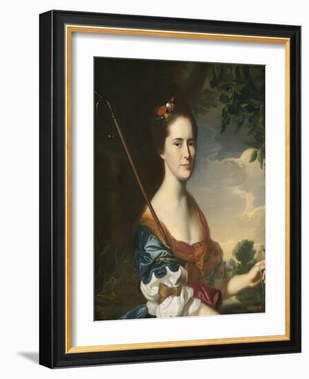 Elizabeth Gray Otis (Mrs. Samuel Alleyne Otis), c.1764-John Singleton Copley-Framed Giclee Print