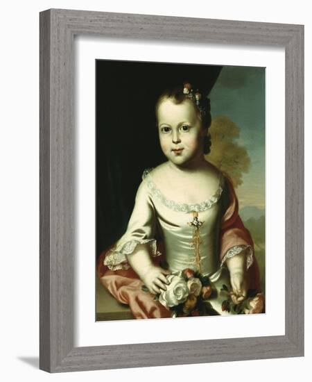 Elizabeth Greenleaf, c.1755-1758-John Singleton Copley-Framed Giclee Print