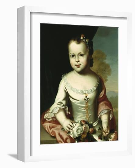 Elizabeth Greenleaf, c.1755-1758-John Singleton Copley-Framed Giclee Print