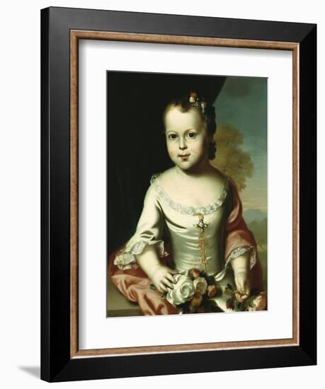 Elizabeth Greenleaf, c.1755-1758-John Singleton Copley-Framed Giclee Print