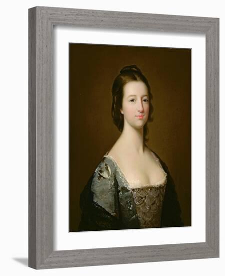 Elizabeth Gunning, Duchess of Hamilton (1734-90)-Gavin Hamilton-Framed Giclee Print