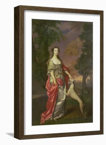 Elizabeth Gunning, Duchess of Hamilton, 1752-3-Gavin Hamilton-Framed Giclee Print