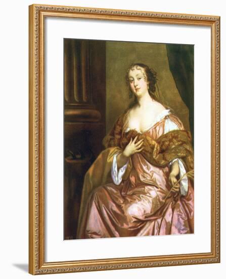 Elizabeth Hamilton, Countess of Gramont, C1660S-Peter Lely-Framed Giclee Print