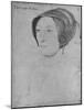 'Elizabeth Hoby', c1532-1543 (1945)-Hans Holbein the Younger-Mounted Giclee Print