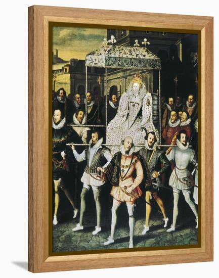 Elizabeth I of England, Called "The Virgin Queen" (1533-1603)-null-Framed Stretched Canvas