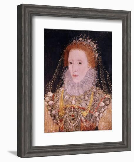 Elizabeth I, Queen of England and Ireland, C1580-null-Framed Giclee Print