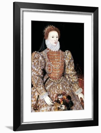 Elizabeth I, Queen of England and Ireland, C1588-null-Framed Giclee Print