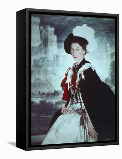 Elizabeth II, Born 21 April 1926-Cecil Beaton-Framed Premier Image Canvas