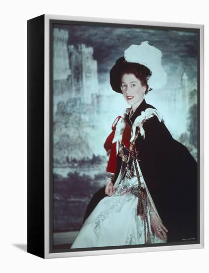 Elizabeth II, Born 21 April 1926-Cecil Beaton-Framed Premier Image Canvas