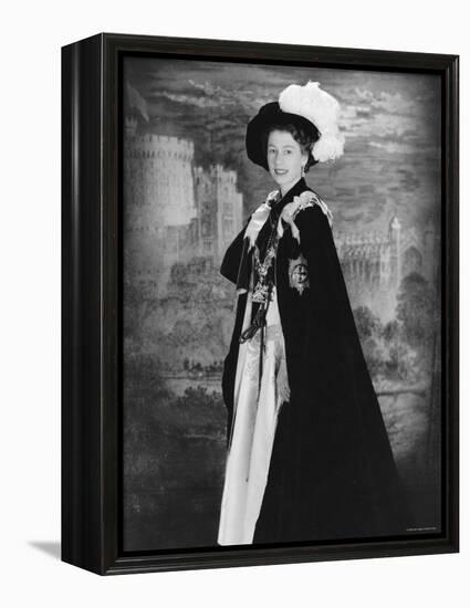 Elizabeth II, Born 21 April 1926-Cecil Beaton-Framed Premier Image Canvas