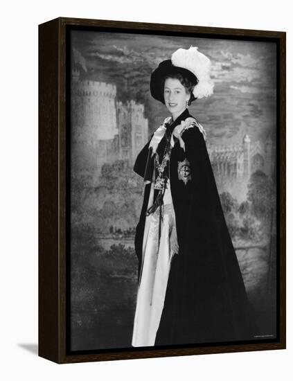 Elizabeth II, Born 21 April 1926-Cecil Beaton-Framed Premier Image Canvas