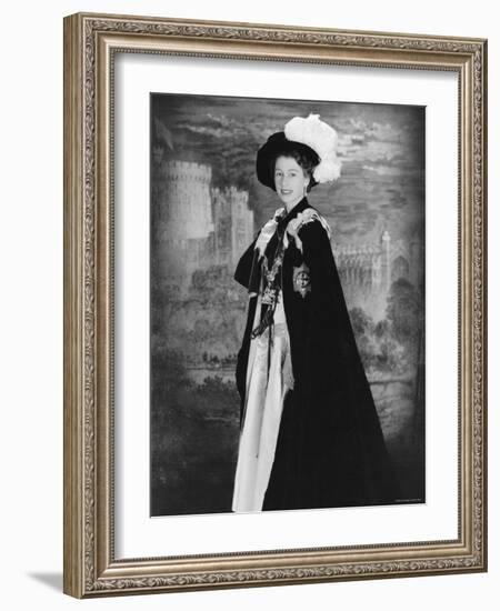 Elizabeth II, Born 21 April 1926-Cecil Beaton-Framed Premium Photographic Print