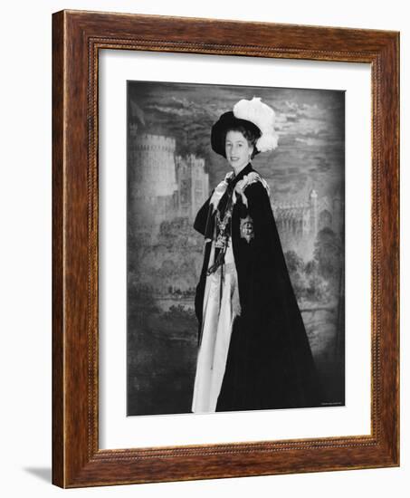 Elizabeth II, Born 21 April 1926-Cecil Beaton-Framed Premium Photographic Print