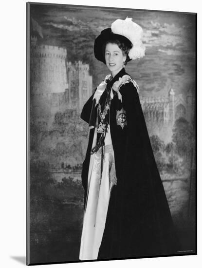 Elizabeth II, Born 21 April 1926-Cecil Beaton-Mounted Photographic Print