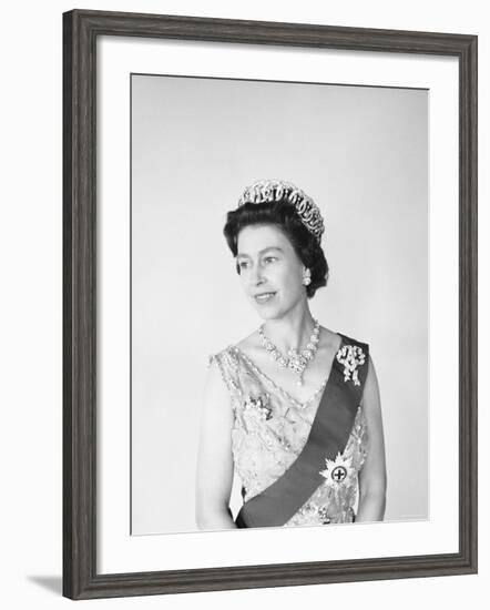 Elizabeth II, Born 21 April 1926-Cecil Beaton-Framed Photographic Print