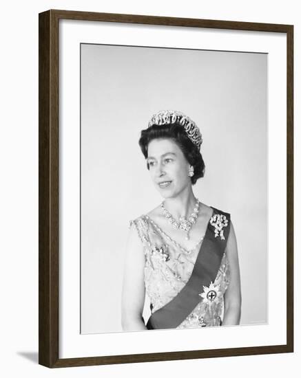 Elizabeth II, Born 21 April 1926-Cecil Beaton-Framed Photographic Print