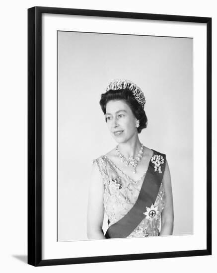 Elizabeth II, Born 21 April 1926-Cecil Beaton-Framed Photographic Print