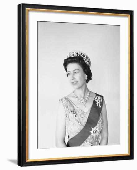 Elizabeth II, Born 21 April 1926-Cecil Beaton-Framed Photographic Print