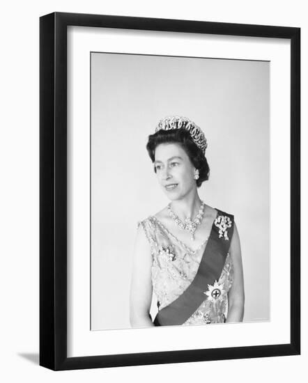 Elizabeth II, Born 21 April 1926-Cecil Beaton-Framed Photographic Print