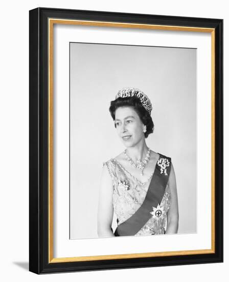 Elizabeth II, Born 21 April 1926-Cecil Beaton-Framed Photographic Print