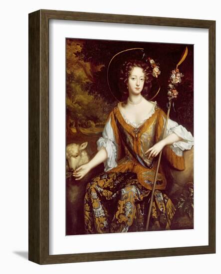 Elizabeth Jones, Countess of Kildare, C.1684-William Wissing-Framed Giclee Print