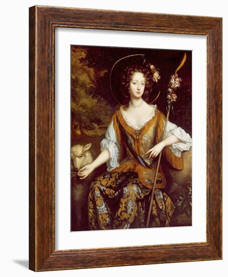 Elizabeth Jones, Countess of Kildare, C.1684-William Wissing-Framed Giclee Print