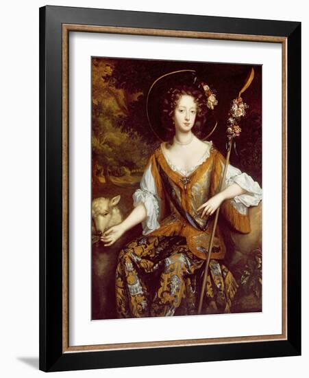 Elizabeth Jones, Countess of Kildare, C.1684-William Wissing-Framed Giclee Print