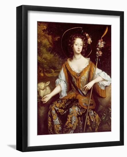 Elizabeth Jones, Countess of Kildare, C.1684-William Wissing-Framed Giclee Print