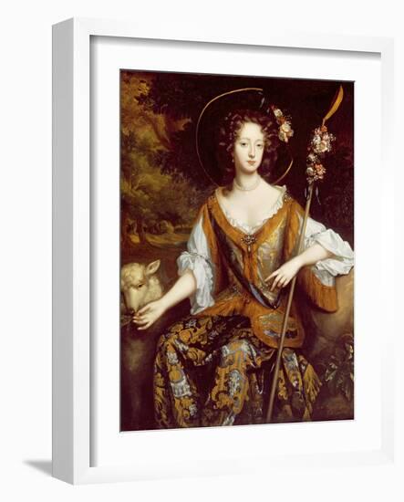 Elizabeth Jones, Countess of Kildare, C.1684-William Wissing-Framed Giclee Print